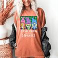 Teaching My Little Gnomies With Gnome For Teacher Women Women's Comfort Colors T-Shirt Yam