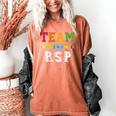Team RSP RSP Teacher Kindergarten Teacher Women's Comfort Colors T-Shirt Yam