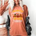 Thankful For My 5th Grade Turkeys Thanksgiving Teacher Fall Women's Comfort Colors T-Shirt Yam Thankful For My 5th Grade Turkeys Thanksgiving Teacher Fall Women's Comfort Colors T-Shirt Yam