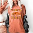 Thankful Teacher's Aide Thanksgiving Autumn Fall Women Men Women's Comfort Colors T-Shirt Yam