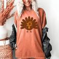 Thanksgiving Math Teacher Math Symbol Men Women Girls Kids Women's Comfort Colors T-Shirt Yam