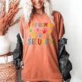 Tiny Human Security Preschool Childcare Teacher Babysitters Women's Comfort Colors T-Shirt Yam Tiny Human Security Preschool Childcare Teacher Babysitters Women's Comfort Colors T-Shirt Yam