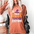 Tired Teacher Costume For Humor Halloween Women's Comfort Colors T-Shirt Yam