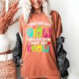 Today You Will Glow When You Show What You Know Teachers Day Women's Comfort Colors T-Shirt Yam Today You Will Glow When You Show What You Know Teachers Day Women's Comfort Colors T-Shirt Yam