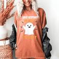 History Teacher Halloween History Class School For Men Women Kids Women's Comfort Colors T-Shirt Yam