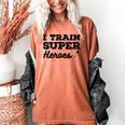 I Train Superheroes For Teacher Coach Men Women Women's Comfort Colors T-Shirt Yam