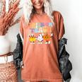 Trick Or Teach Cute Halloween Teacher Women's Comfort Colors T-Shirt Yam Trick Or Teach Cute Halloween Teacher Women's Comfort Colors T-Shirt Yam