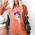Trick Or Teach Teacher Ghost Teaching Fun Halloween Teacher Women's Comfort Colors T-Shirt Yam