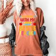 Twinning With My Bestie Teacher Boy Spirit Week Twin Day Women's Comfort Colors T-Shirt Yam Twinning With My Bestie Teacher Boy Spirit Week Twin Day Women's Comfort Colors T-Shirt Yam