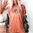 UFLI Queen Science Of Reading Literacy Teacher Appreciation Women's Comfort Colors T-Shirt Yam