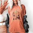 Weird Teachers Build Character Skeleton Book Halloween Women Women's Comfort Colors T-Shirt Yam