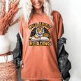 Wild About Reading Tiger For Teachers & Students Women's Comfort Colors T-Shirt Yam Wild About Reading Tiger For Teachers & Students Women's Comfort Colors T-Shirt Yam