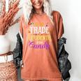 Will Trade Students For Candy Teacher Cute Halloween Costume Women's Comfort Colors T-Shirt Yam Will Trade Students For Candy Teacher Cute Halloween Costume Women's Comfort Colors T-Shirt Yam