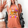 Will Trade Students For Candy Teacher Halloween Women's Comfort Colors T-Shirt Yam Will Trade Students For Candy Teacher Halloween Women's Comfort Colors T-Shirt Yam