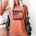 World's Best Okayest Teacher ACY025a For Men Women Women's Comfort Colors T-Shirt Yam World's Best Okayest Teacher ACY025a For Men Women Women's Comfort Colors T-Shirt Yam