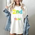 2nd Grade Team T-Shirt 2nd Grade Squad Teacher Women's Comfort Colors T-Shirt Ivory 2nd Grade Team T-Shirt 2nd Grade Squad Teacher Women's Comfort Colors T-Shirt Ivory