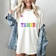 4 Teachers Or Parents Tiny Human Tamer Tee T-Shirt Women's Comfort Colors T-Shirt Ivory