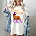 4th Grade Boo Crew Teacher Student Halloween Costume Women's Comfort Colors T-Shirt Ivory