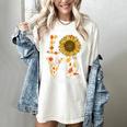 4th Grade Teacher Love Autumn Fall Sunflower Appreciation Women's Comfort Colors T-Shirt Ivory 4th Grade Teacher Love Autumn Fall Sunflower Appreciation Women's Comfort Colors T-Shirt Ivory