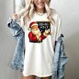 67 Teacher Santa Christmas Six Seven Meme Math Xmas Women's Comfort Colors T-Shirt Ivory