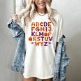 ABCs Learning Kindergarten Teacher Halloween Alphabet Women's Comfort Colors T-Shirt Ivory
