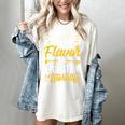 I Add Flavor To Education Literally Culinary Arts Teacher Women's Comfort Colors T-Shirt Ivory