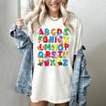 Alphabet Animals ABCs Zoo Kids Boys Girls Teacher Women's Comfort Colors T-Shirt Ivory