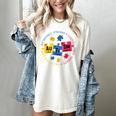 Autism Awareness Shirt Periodic Puzzle Science Teacher Men Women Kids Women's Comfort Colors T-Shirt Ivory