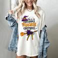 This Is My Awesome Teacher Costume Halloween Witch Women's Comfort Colors T-Shirt Ivory This Is My Awesome Teacher Costume Halloween Witch Women's Comfort Colors T-Shirt Ivory