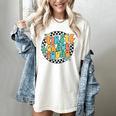 Back To School Groovy Teacher 1st First Grade Crew Squad Women's Comfort Colors T-Shirt Ivory Back To School Groovy Teacher 1st First Grade Crew Squad Women's Comfort Colors T-Shirt Ivory