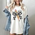 Back To School Hello Fifth Grade Teacher Coquette Pencil Bow Women's Comfort Colors T-Shirt Ivory