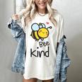 Bee Kind Bumble Bee Anti Bullying Teacher Kindness Matters Women's Comfort Colors T-Shirt Ivory