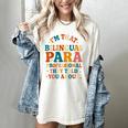 Bilingual Paraeducator Paraprofessional Parapro Teachers Women's Comfort Colors T-Shirt Ivory Bilingual Paraeducator Paraprofessional Parapro Teachers Women's Comfort Colors T-Shirt Ivory