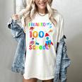 I Blasted Through 100 Days Of School 100th Day Teacher Kids Women's Comfort Colors T-Shirt Ivory