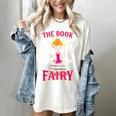 The Book Fairy Reading Teacher Librarian T-Shirt Women's Comfort Colors T-Shirt Ivory