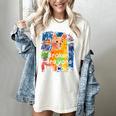Broken Crayons Still Color Cat Teacher Women's Comfort Colors T-Shirt Ivory Broken Crayons Still Color Cat Teacher Women's Comfort Colors T-Shirt Ivory