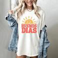 Buenos Dias Spanish Teacher Appreciation Back To School Women's Comfort Colors T-Shirt Ivory Buenos Dias Spanish Teacher Appreciation Back To School Women's Comfort Colors T-Shirt Ivory