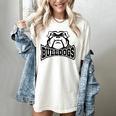 Bulldogs Teacher Student School Sports Fan Team Spirit Women's Comfort Colors T-Shirt Ivory