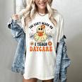 You Can't Scare Me I Teach Daycare Teacher Halloween Ghost Women's Comfort Colors T-Shirt Ivory You Can't Scare Me I Teach Daycare Teacher Halloween Ghost Women's Comfort Colors T-Shirt Ivory