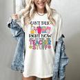 Can't Talk Right Now Doing Teacher Stuff Women's Comfort Colors T-Shirt Ivory Can't Talk Right Now Doing Teacher Stuff Women's Comfort Colors T-Shirt Ivory