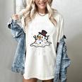 Christmas Surviving Teacher Life Meltdown Xmas Women Men Women's Comfort Colors T-Shirt Ivory