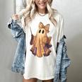 Coquette Music Note Patchwork Ghost Music Teacher Halloween Women's Comfort Colors T-Shirt Ivory Coquette Music Note Patchwork Ghost Music Teacher Halloween Women's Comfort Colors T-Shirt Ivory