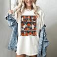 Cute Ghost Book Reading Books Lover Spooky Teacher Halloween Women's Comfort Colors T-Shirt Ivory