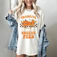 Cute Thanksgiving Teacher Thankful For My Sweetie Pies Mom Women's Comfort Colors T-Shirt Ivory