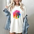 Earth Without Art Is Just Eh Painting Artist Pun Art Teacher Women's Comfort Colors T-Shirt Ivory Earth Without Art Is Just Eh Painting Artist Pun Art Teacher Women's Comfort Colors T-Shirt Ivory