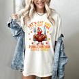 Eat Kids Punctuation Saves Lives Thanksgiving Turkey Teacher Women's Comfort Colors T-Shirt Ivory Eat Kids Punctuation Saves Lives Thanksgiving Turkey Teacher Women's Comfort Colors T-Shirt Ivory