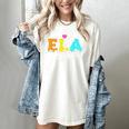 ELA Squad Teacher Back To School English Language Arts Women's Comfort Colors T-Shirt Ivory