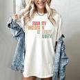 Equality Inclusion Diversity Equity Love Never Fails Teacher Women's Comfort Colors T-Shirt Ivory