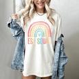 ESL Squad Teacher Crew Team Back To School English Rainbow Women's Comfort Colors T-Shirt Ivory ESL Squad Teacher Crew Team Back To School English Rainbow Women's Comfort Colors T-Shirt Ivory