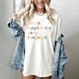 ESL Teacher ESOL Student Cute Retro Back To School First Day Women's Comfort Colors T-Shirt Ivory ESL Teacher ESOL Student Cute Retro Back To School First Day Women's Comfort Colors T-Shirt Ivory